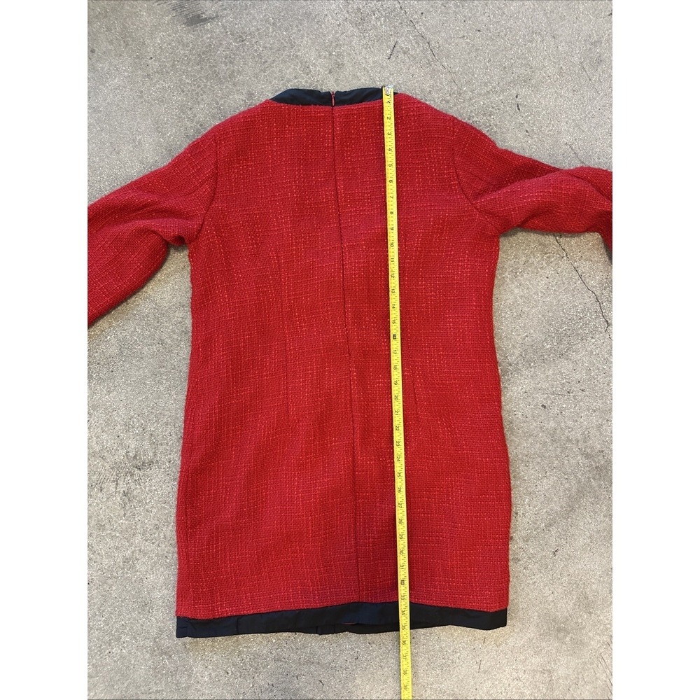 Pomander Place Dress Women Red Size L Tuckernuck Mini Quilted Coco Twilled Retro - Picture 5 of 8